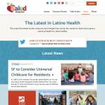 Salud America! News Landing Page