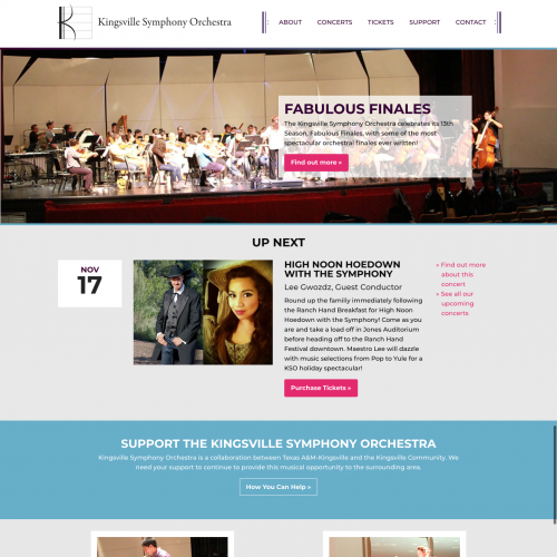 Kingsville Symphony Orchestra Homepage